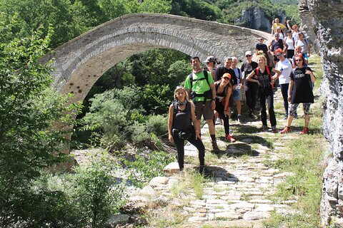 Hiking tour at Stone bridges and traditional villages of Zagori