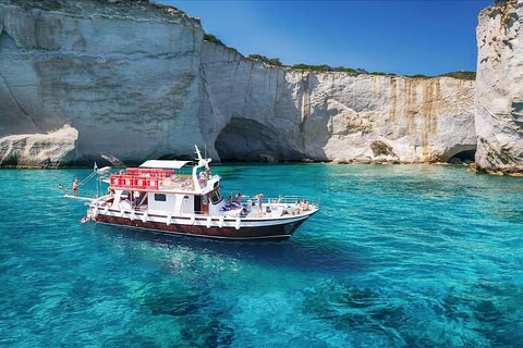 Milos Half-day Tour to Kleftiko