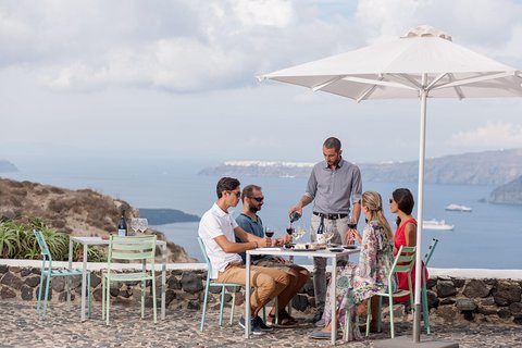 Santorini Wine Roads Tour with Wine Tastings Morning & Sunset