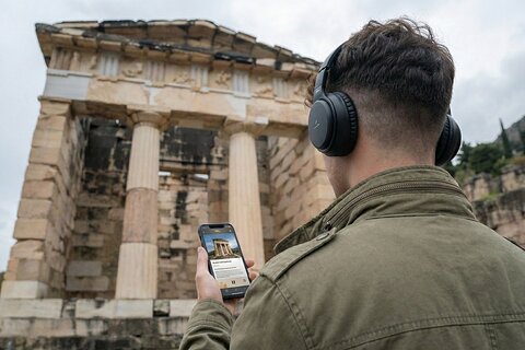 Delphi Archaeological Site Self-Guided Audio Tour No Ticket