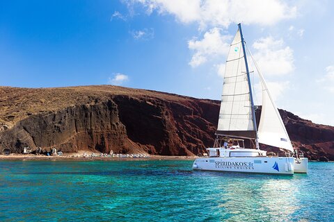 Premium Small-Group Catamaran Cruise with BBQ, Open Bar, Transfer