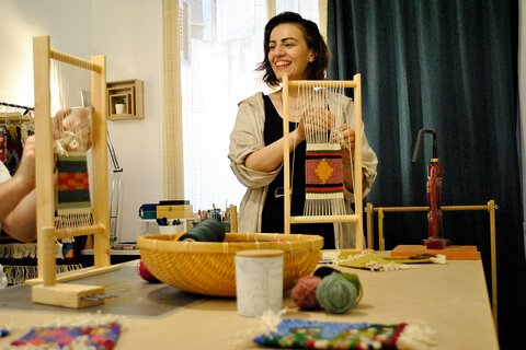 2 Hours and 30 Minutes Private Weaving Class in Tyros,Arcadia