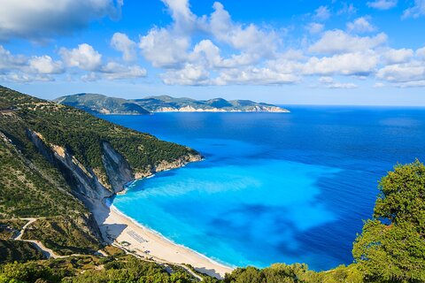 Kefalonia Highlights: Myrtos, Caves & Local Tasting